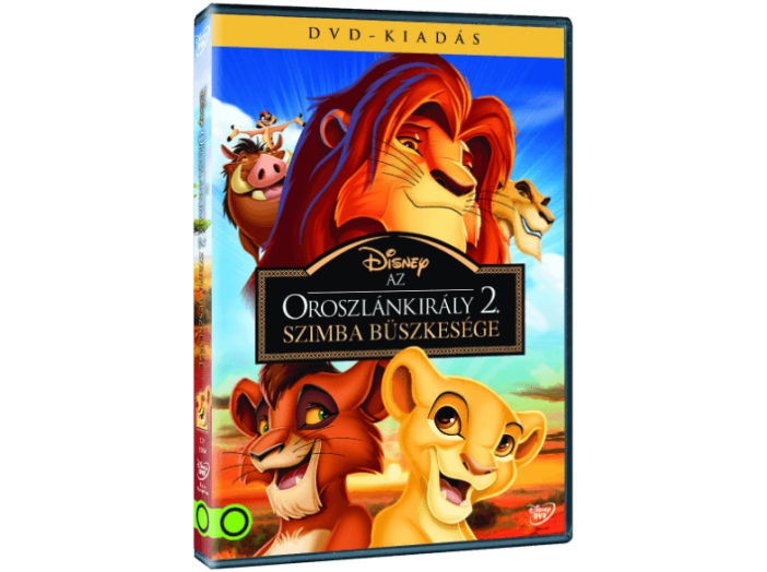 Az oroszlánkirály 2.  Szimba büszkesége DVD