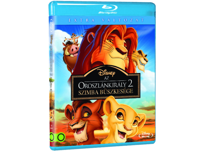 Az oroszlánkirály 2.  Szimba büszkesége Blu-ray