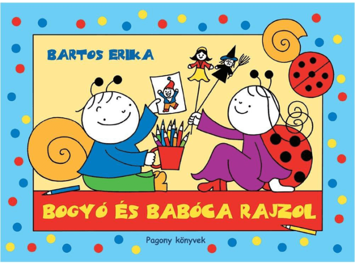 Bogyó és Babóca rajzol