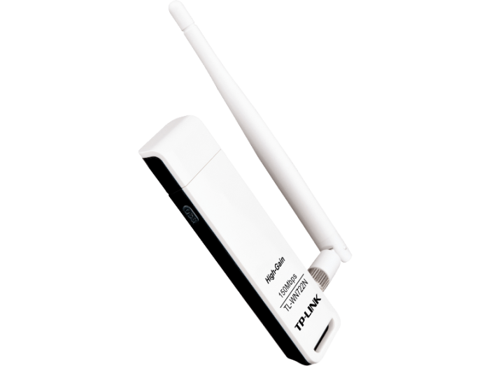 TL-WN722N 150Mbps wireless USB adapter 4dBi antennával