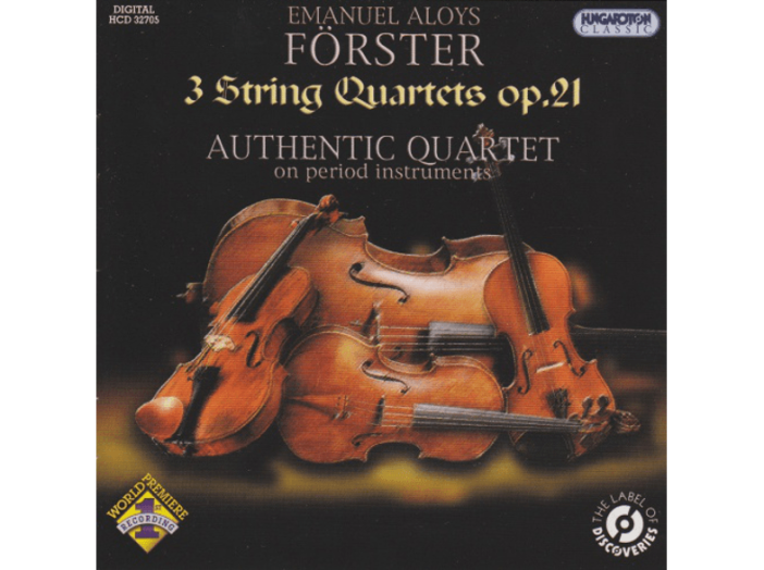 3 String Quartets Op. 21 CD