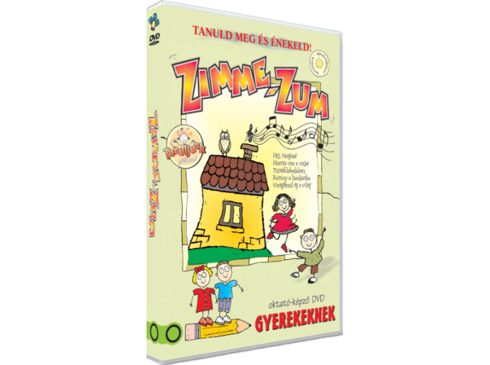 Zimme-Zum oktató-képző DVD gyerekeknek (új kiadás) DVD