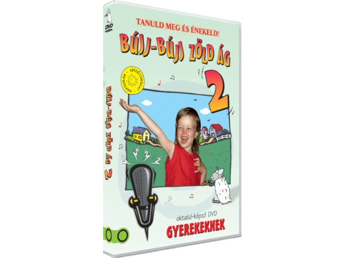 Bújj-bújj zöld ág oktató-képző DVD gyerekeknek (új kiadás) DVD