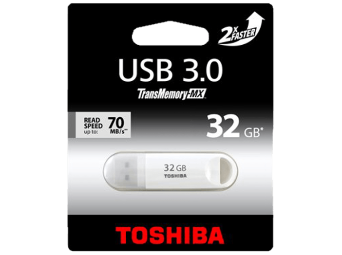 Suzaku 32 GB USB 3.0 pendrive fehér