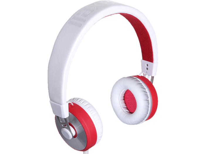 MXH-HP650 Kuma fejhallgató, fehér-piros