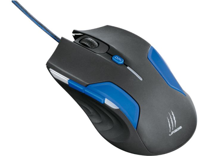 uRage Reaper 3090 fekete/kék gaming optikai egér (113717)