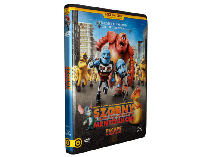 A szörny mentőakció DVD