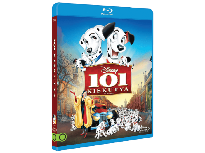 101 kiskutya Blu-ray