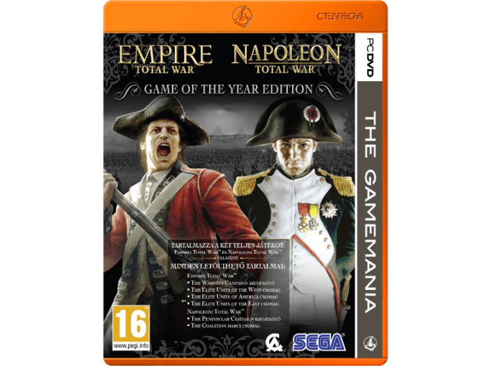 Empire: Total War + Napoleon: Total War - Game Of the Year Edition (The Gamemania) PC