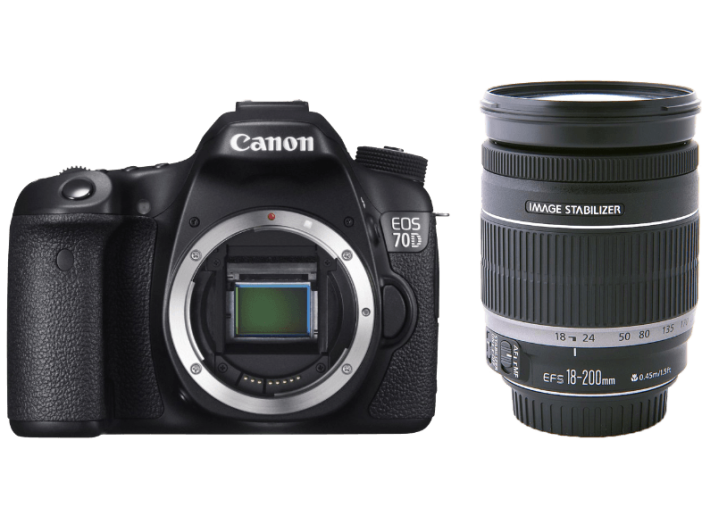 EOS 70D + 18-200 IS Kit