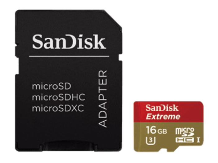 microSDHC 16GB Mobil Extreme UHS-1, 60Mb/s + Adapter (124075)