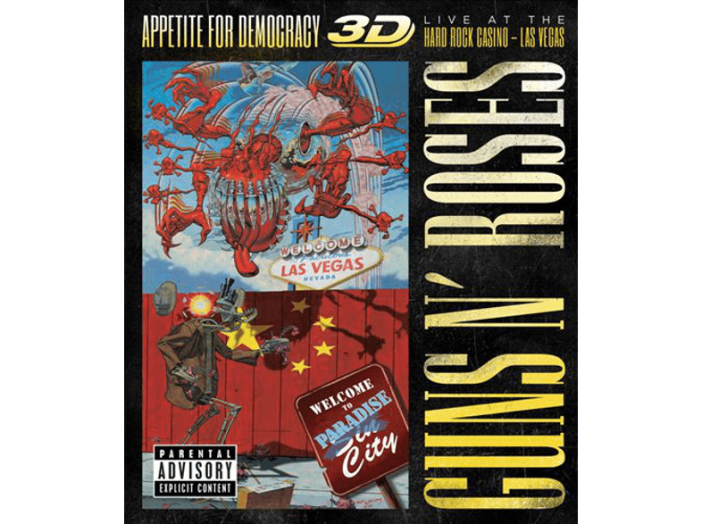 Appetite for Democracy - Live at the Hard Rock Casino - Las Vegas 2012 Blu-ray