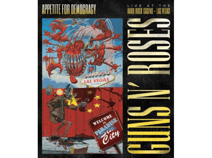 Appetite for Democracy - Live at the Hard Rock Casino - Las Vegas 2012 DVD