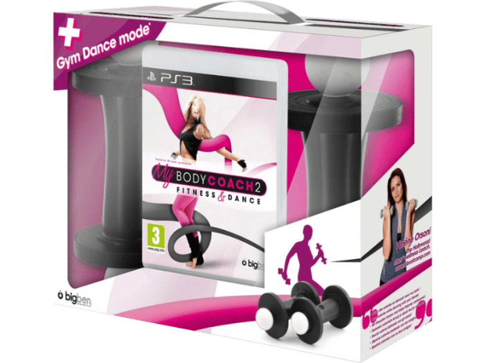 My Body Coach PS3 + 2 PlayStation 3 Súlyzó