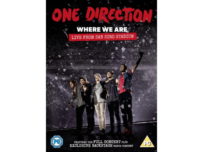 Where We Are - Live from San Siro Stadium DVD