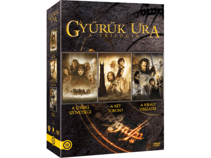 A Gyűrűk Ura trilógia (moziváltozat, új kiadás) (díszdoboz) DVD