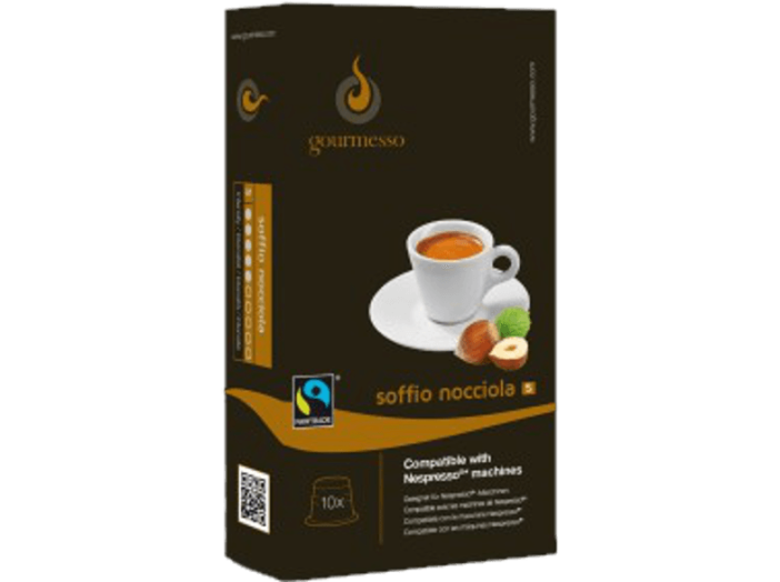 SOFFIO NOCCIOLA kávékapszula Nespresso kávéfőzőhöz, mogyóró ízű