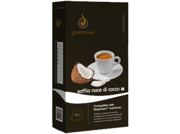SOFFIO NOCE DI COCCO kávékapszula Nespresso kávéfőzőhöz, kókusz ízű