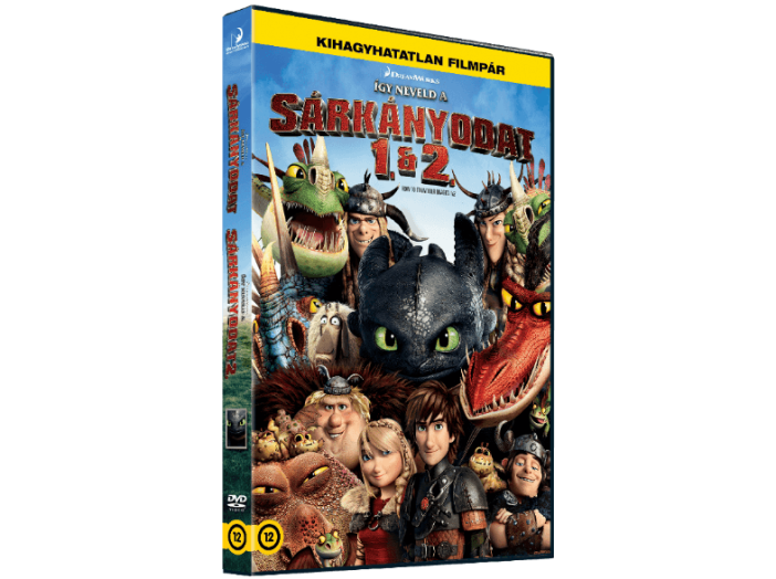 Így neveld a sárkányodat 1-2. rész DVD