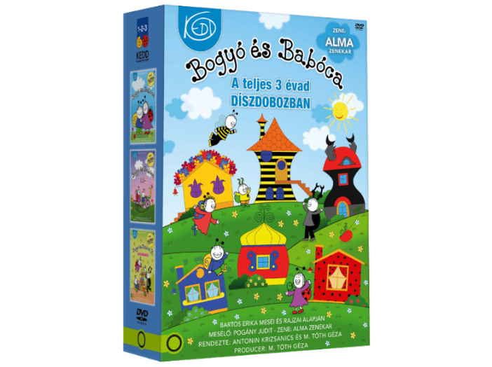 Bogyó és Babóca - 1-3. évad (díszdoboz) DVD