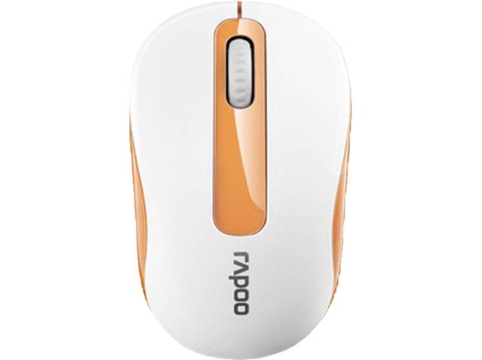 M10 narancs wireless mouse (153662)
