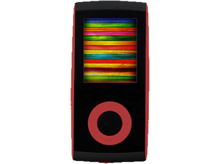 630 MSD 4GB-os MP3/MP4 lejátszó, piros