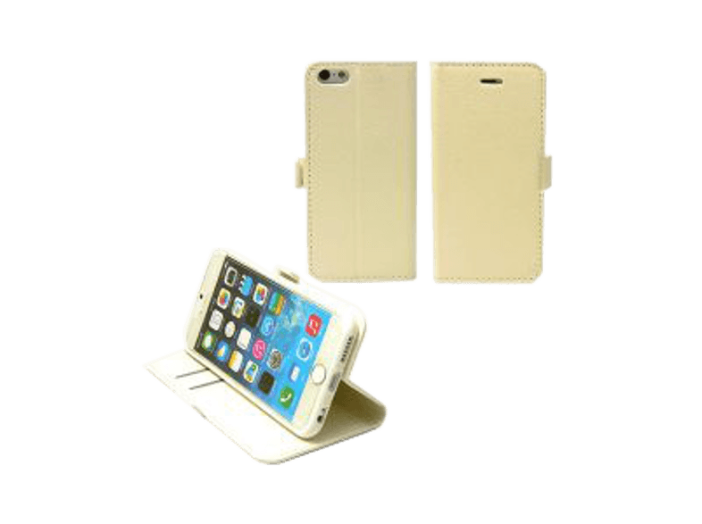 iPhone 6 fehér flip oldalra nyíló tok