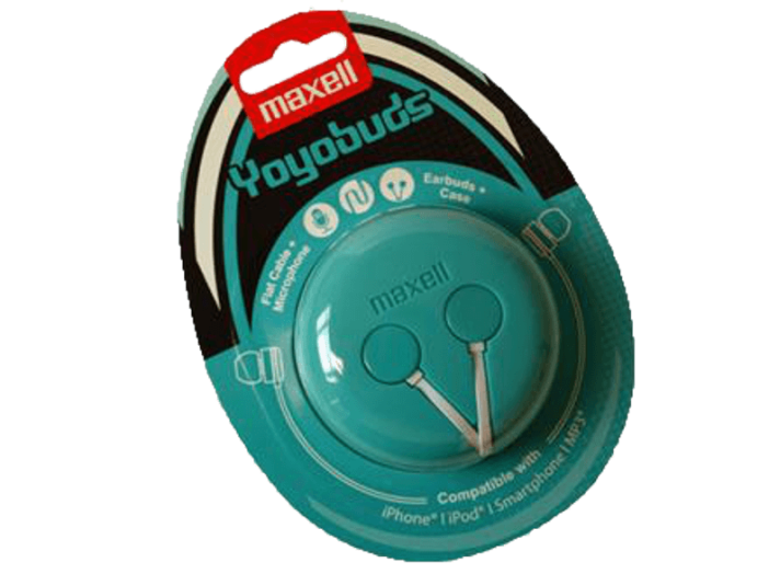 303730.00.CN Yoyobuds fülhallgató, zöld+fehér