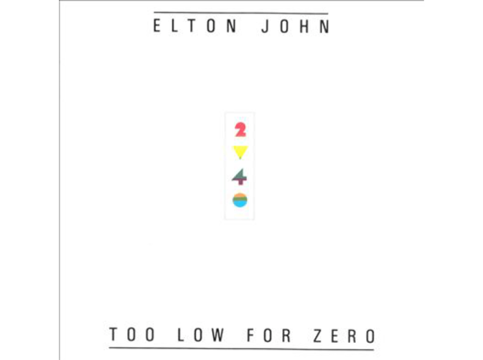 Too Low For Zero CD