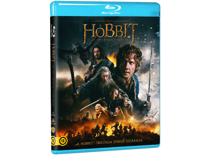 A hobbit - Az öt sereg csatája Blu-ray