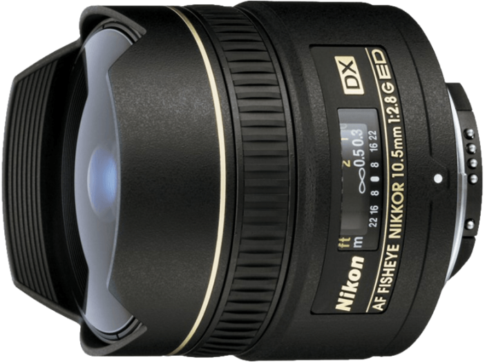 AF-S Fisheye Nikkor 10.5 mm F2.8G IF-ED DX