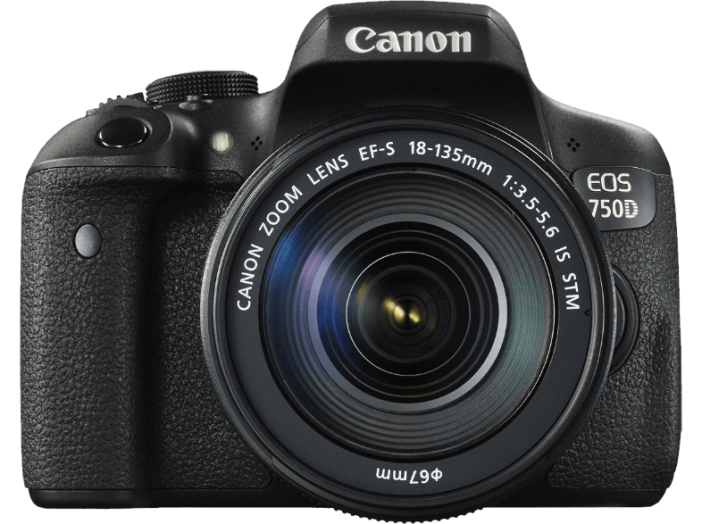 EOS 750D + 18-135 mm IS STM Kit