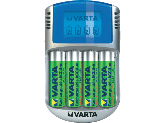 LCD elemtöltő (4x2400 mAh)