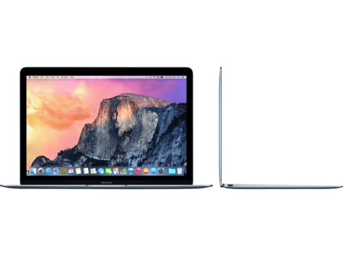 MacBook 12" Retina kijelző Core M/8GB/256 GB SSD asztroszürke (mjy32mg/a)