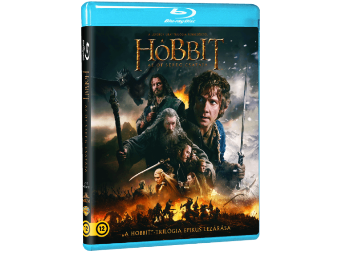A Hobbit - Az öt sereg csatája Blu-ray+Bilbó naplója