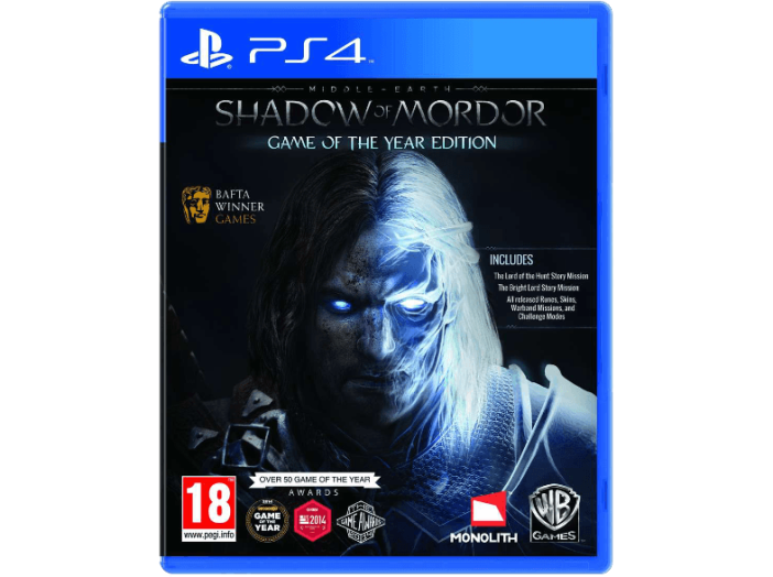 ME Shadow of Mordor GOTY (PS4)