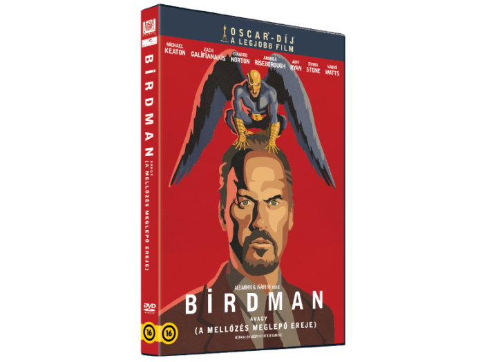 Birdman avagy (A mellőzés meglepő ereje) (piros borítós) DVD