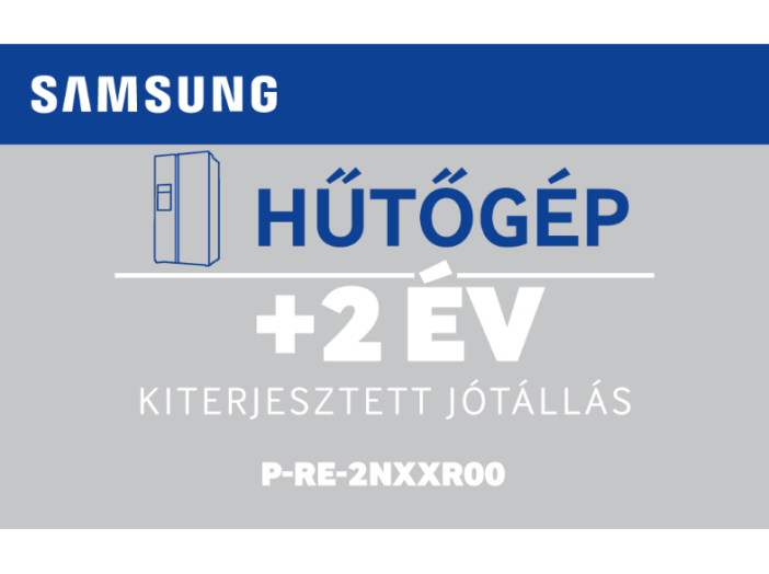 P-RE-2NXXR00 ráadás 2 év gyártói jótállás hűtőgépekre