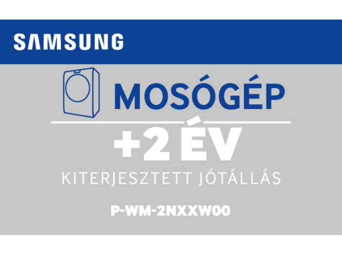 P-WM-2NXXW00 ráadás 2 év gyártói jótállás mosógépekre