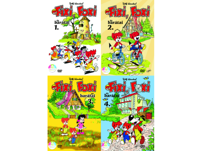 Fixi, Foxi és barátai 1-4. DVD