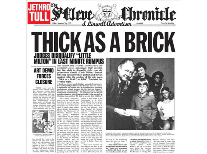 Thick as a Brick LP