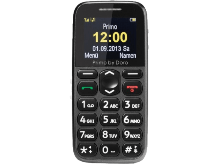 Primo 215 Anthrazit kártyafüggetlen mobiltelefon