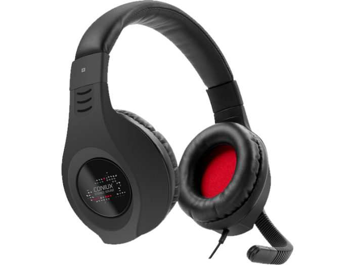 PlayStation 4 CONIUX Sztereó headset, fekete