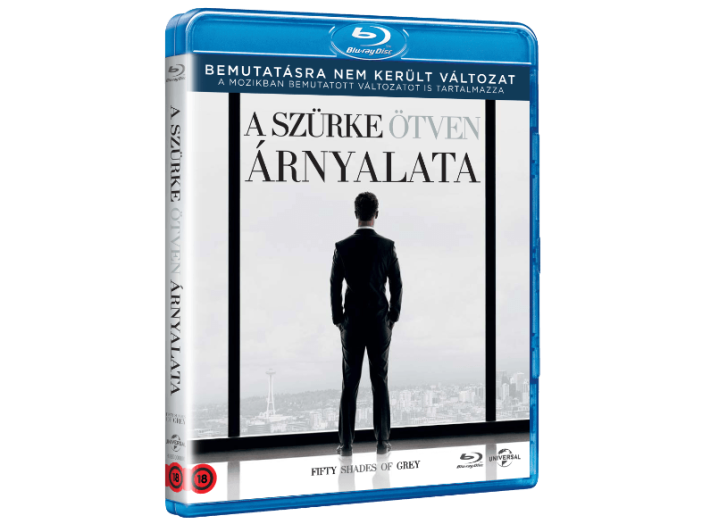 A szürke ötven árnyalata (bővített és moziváltozat) Blu-ray