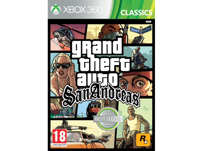 Grand Theft Auto: San Andreas (Classics Best Seller) XBOX 360
