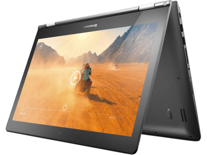 Yoga 500 fekete notebook 80N5004FHV(14" touch/Core i3/4GB/500GB + 8GB SSHD/Windows 8.1)