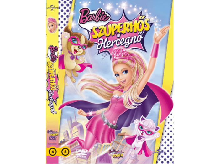 Barbie - Szuperhős hercegnő DVD