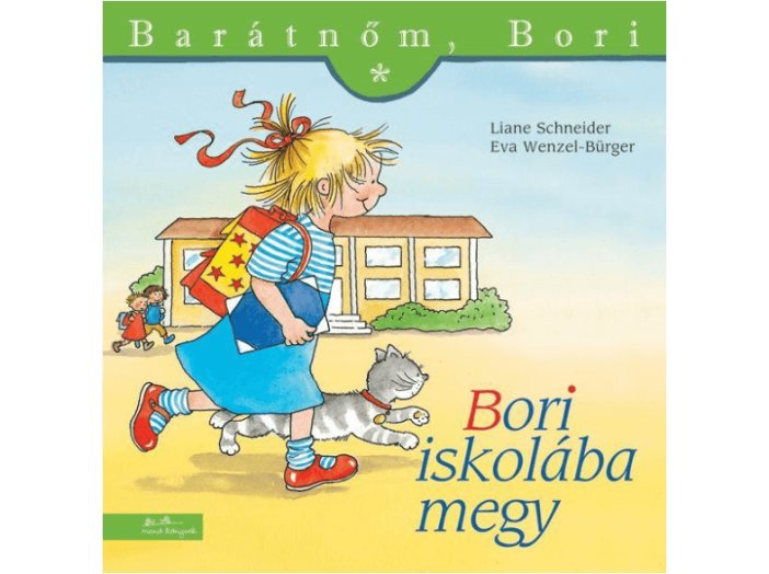 Bori iskolába megy