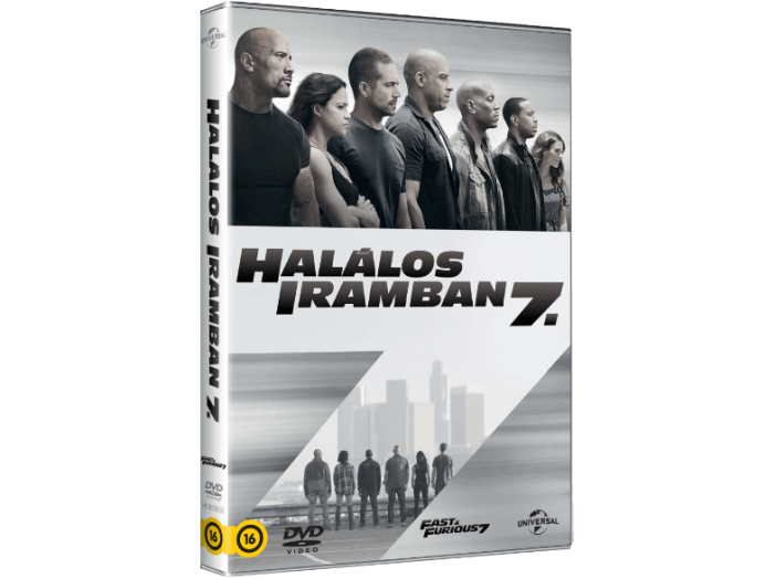 Halálos iramban 7. DVD