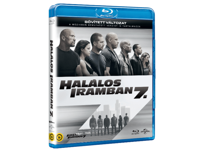 Halálos iramban 7. Blu-ray